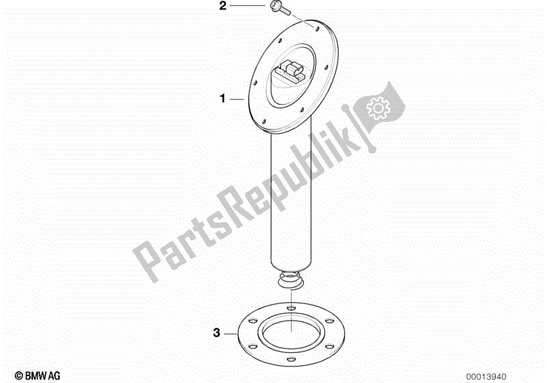 Todas las partes para Unidad De Envío de BMW K 1200 LT  89V3 2005 - 2009