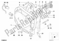 Transmission hous./mount. parts/gaskets