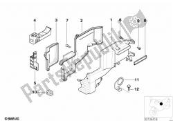 caja de cableado / caja de fusibles / piezas de montaje