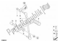 External gearshift parts/Shift lever