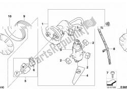 bomba de combustível e sensor de nível de combustível