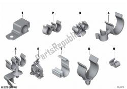 clips de línea, soportes de manguera