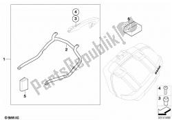 Case holder/Mounting parts