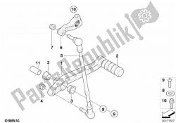 External gearshift parts/Shift lever