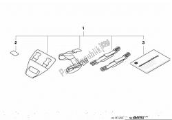 Mounting parts f tank-bag