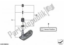 sensor rdc para roda traseira