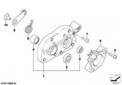 Shift control housing cover