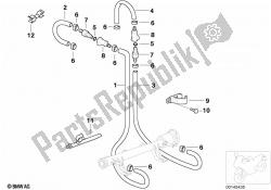 tubo del carburante e parti di montaggio