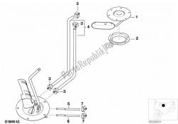 ventilación del tanque de combustible / piezas de montaje