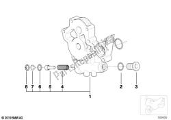 OIL PUMP intermediate flange