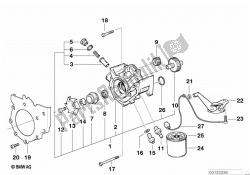 Waterpump/oilpump - oil filter