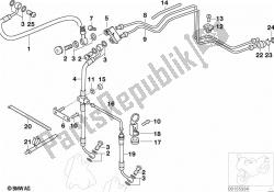 tubo freno, abs integrale, anteriore