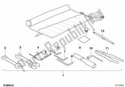 herramienta de coche, kit complementario