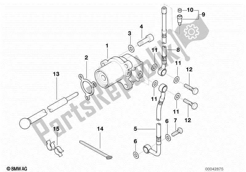 Todas las partes para Control De Embrague de BMW K 1200 RS 41 2001 - 2004