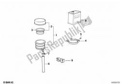 Fluid reservoir without integral ABS