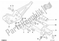 Footpeg plate/Front footpeg