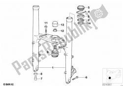 Fork slider/lower fork bridge