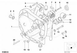 Transmission hous./mount. parts/gaskets