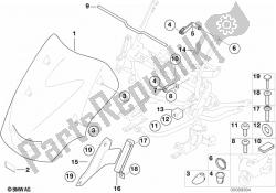 parabrezza, hardware regolabile / di montaggio