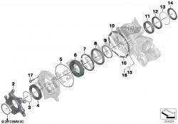 cuscinetto per corona dentata