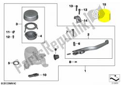 Handbrake lever