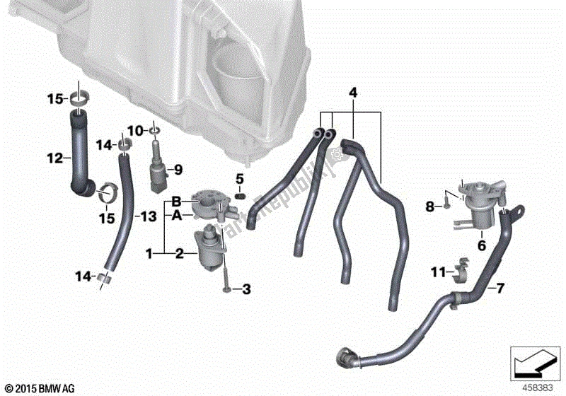 Todas las partes para Sistema De Control Inactivo de BMW K 1200S 40 2004 - 2008