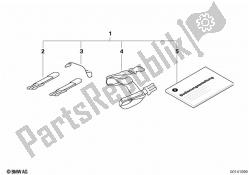 Mounting parts f tank-bag