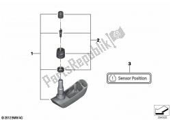 sensor rdc para roda traseira