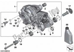 boîte de vitesses à angle droit intégrale abs gen. 1