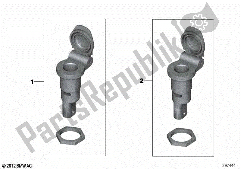 Wszystkie części do Gniazda BMW K 1200S 40 2004 - 2008