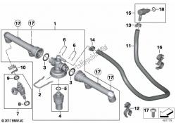 soupapes / tuyaux du système d'injection de carburant