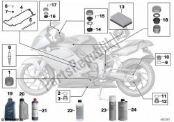 óleo do motor / serviço de manutenção