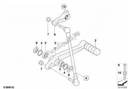 External gearshift parts/Shift lever