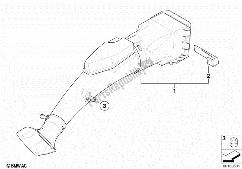 Todas las partes para Colector De Admisión de BMW K 1300 GT 44 2008 - 2010