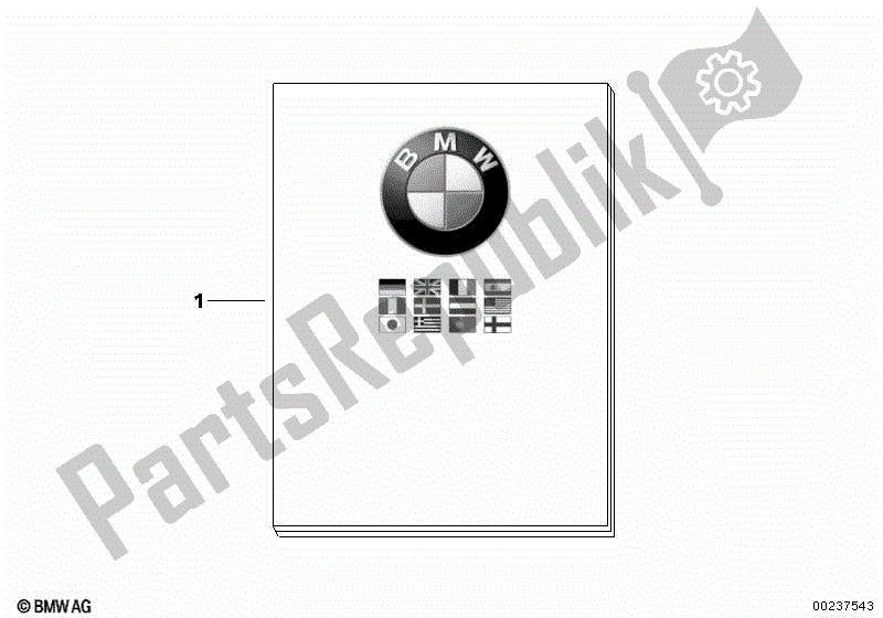 Todas las partes para Instrucciones De Funcionamiento, Sistemas De Alarma de BMW K 1300 GT 44 2008 - 2010