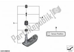 sensor rdc para roda traseira