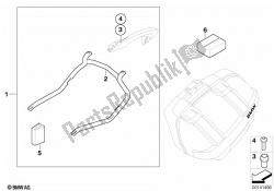 Case holder/Mounting parts