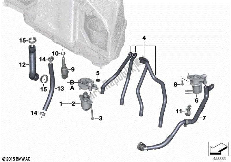 Todas las partes para Sistema De Control Inactivo de BMW K 1300R 43 2008 - 2012