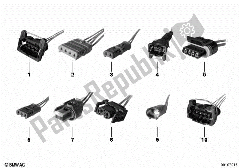 Alle onderdelen voor de Reparatie Plug van de BMW K 1300R 43 2008 - 2012