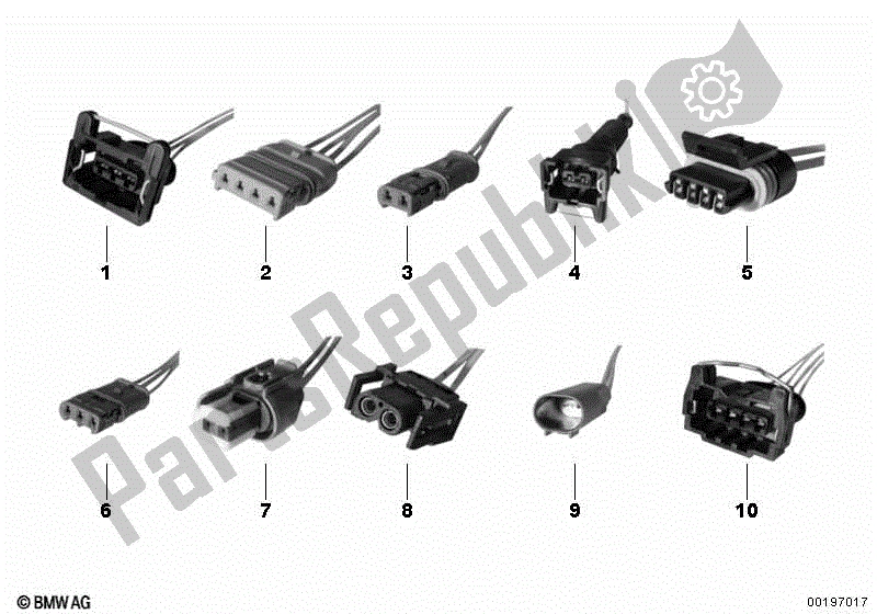 Todas las partes para Tapón De Reparación de BMW K 1300R 43 2008 - 2012