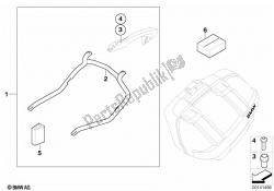 Case holder/Mounting parts