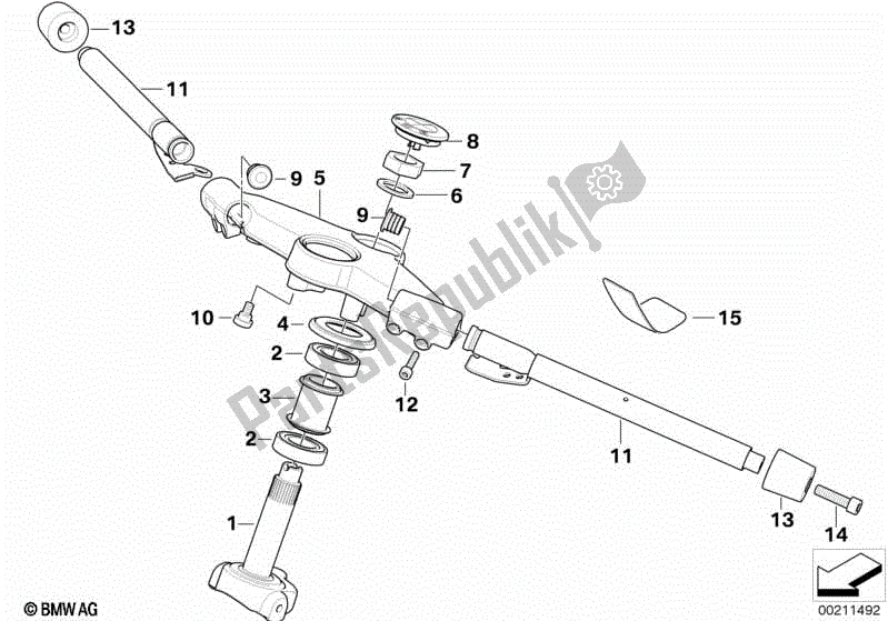 Todas las partes para Manillar / Montaje de BMW K 1300S 40 2009 - 2016