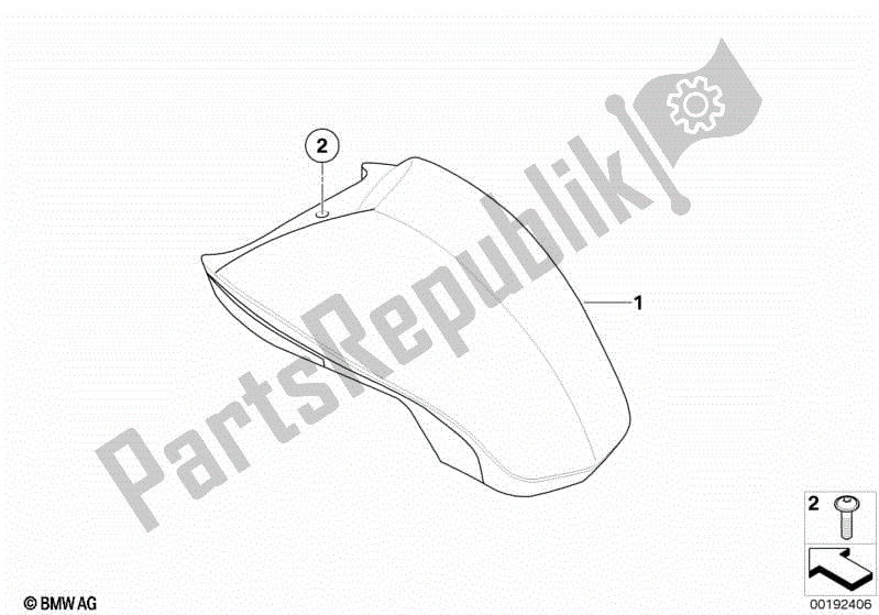 Todas las partes para Luz Trasera Led de BMW K 1300S 40 2009 - 2016