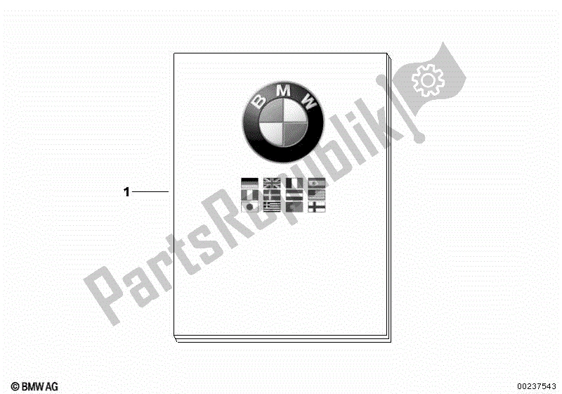 Todas las partes para Instrucciones De Funcionamiento, Sistemas De Alarma de BMW K 1300S 40 2009 - 2016