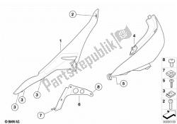 Trim panel upper part / attachment parts