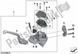 Handbrake lever