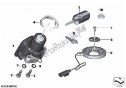 RF remote control locking system