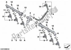 Valves/Pipes of fuel injection system