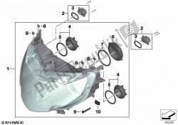 Active xenon headlight