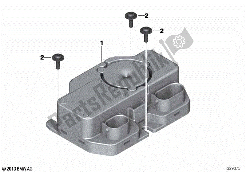 Todas las partes para Sistema De Alarma Antirrobo Modernizado de BMW K 1600 GT 48 2010 - 2016